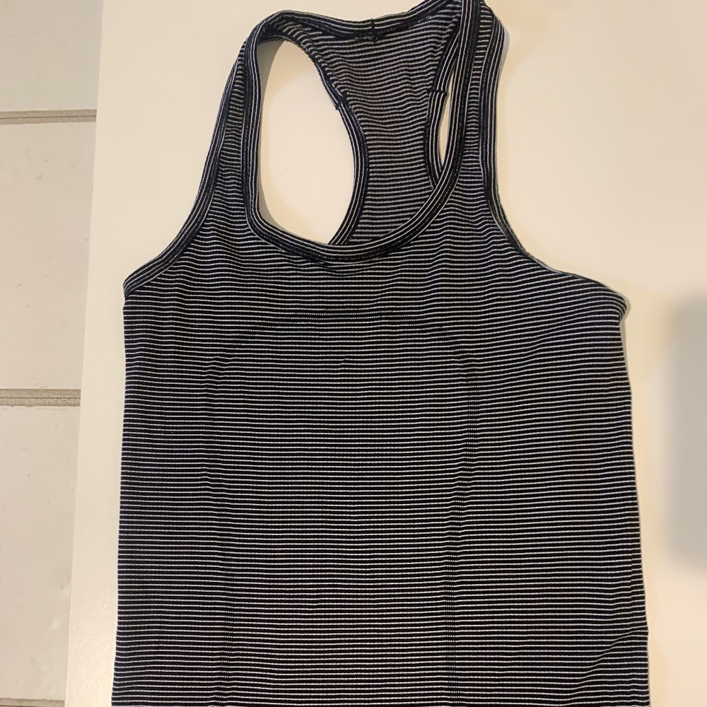 Lululemon striped razor back